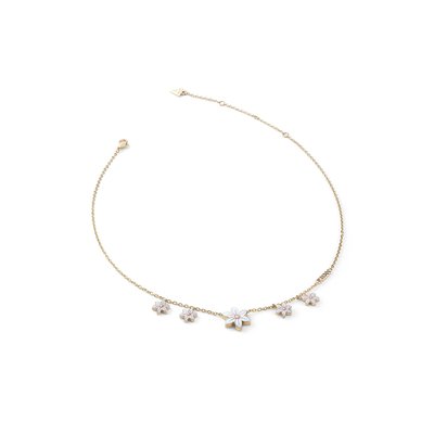 Collier White Lotus GUESS