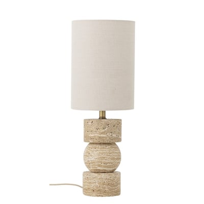 Lampe de table travertin tissu  Marci BLOOMINGVILLE