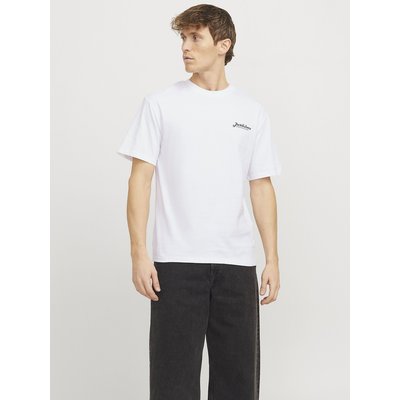 Unifarbenes Shirt mit rundem Ausschnitt JACK & JONES