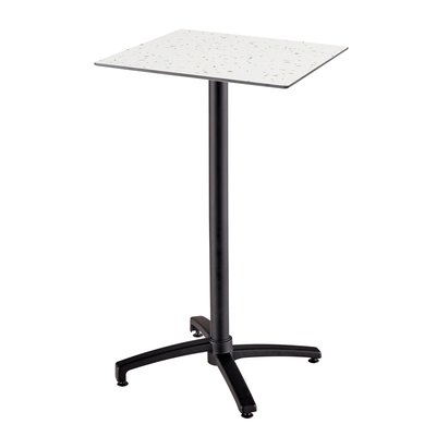 Table de jardin carré haute inclinable en hpl, OPERA OVIALA
