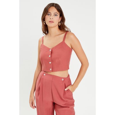 Caraco cropped boutonné CACHE CACHE