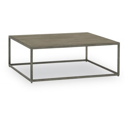 Table Basse Bois 110x110x40cm - RUFINE DECORATION D’AUTREFOIS