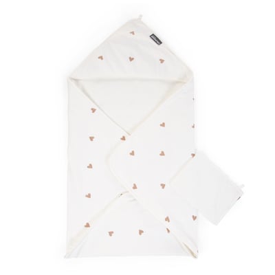 Cape de bain + gant 80 x 80 cm CHILDHOME