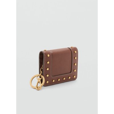 Portefeuille à clous détail porte-clé MANGO
