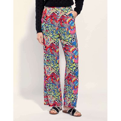 Pantalon fluide imprimé Ecovero ESTIA LA FIANCÉE