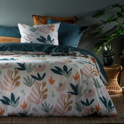 Maranhao Floral 100% Cotton Duvet Cover LA REDOUTE INTERIEURS