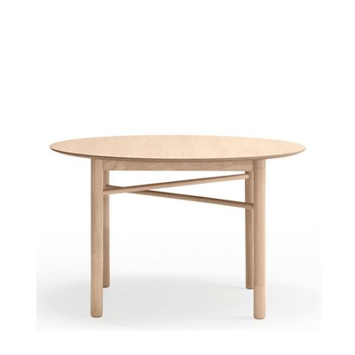 Table à manger 4 personnes ronde en bois- JUNCO TEULAT