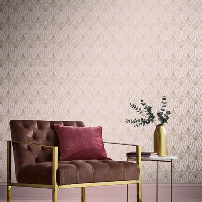 Papier peint Rene Blush GRAHAM ET BROWN