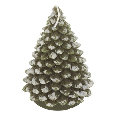 Bougie en forme de sapin H. 15 cm 370 g FEERIC LIGHTS & CHRISTMAS