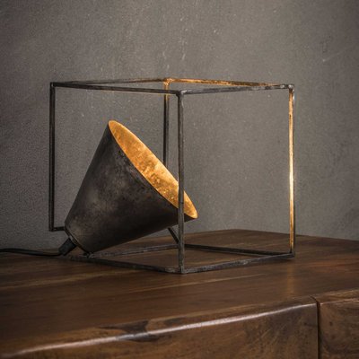 Lampe d'ambiance industrielle projecteur métal RALF PIER IMPORT