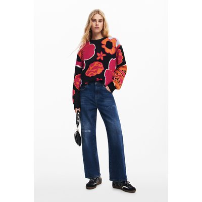 Desigual - Pantalon culotte en denim DESIGUAL