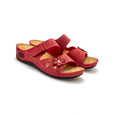 Mules à scratch fleur fantaisie PEDICONFORT