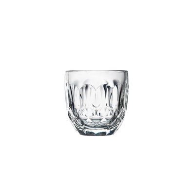 Lot de 6 tasses expresso facettes, TROQUET LA ROCHERE