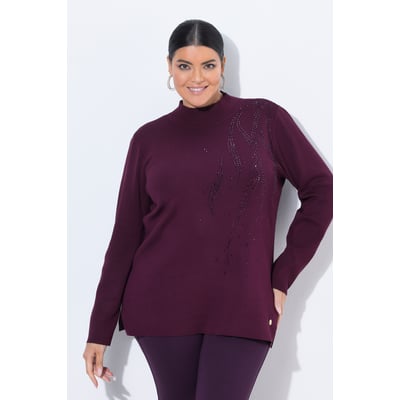 Pull avec petites pierres fantaisie ULLA POPKEN