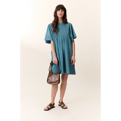 Robe courte, manches courtes papillon, RIGBY LEON & HARPER