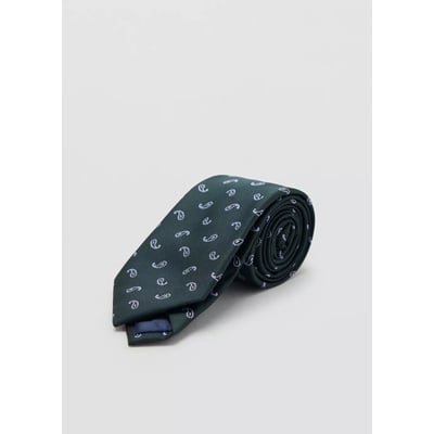 Cravate en imprimé paisley MANGO TEEN