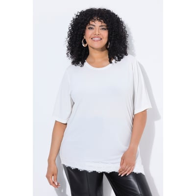 T-shirt avec dentelle ULLA POPKEN