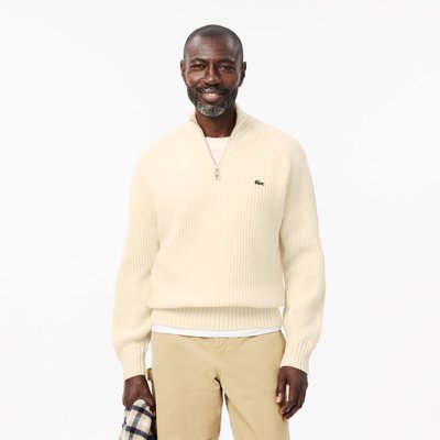 Pull col roulé homme lacoste cheap