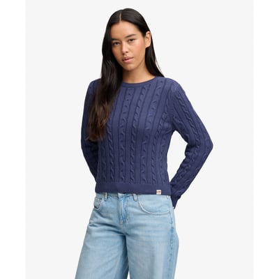 Pull en maille torsadée Essentials SD&CO SUPERDRY