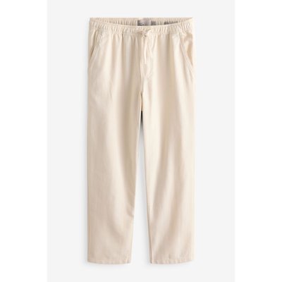 Pantalon décontracté à rayures texturées NEXT