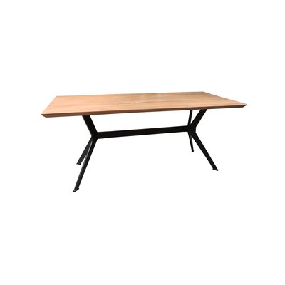 Table en bois d'acacia et pieds en métal NOW'S HOME