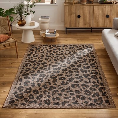Tapis intérieur extérieur à motif léopard SAVANNA NAZAR RUGS