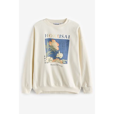 Sweat ras du cou à fleurs hokusai NEXT