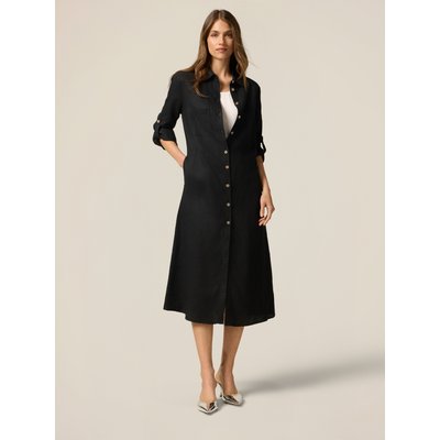 Robe CHEMISIER réalisée en pur lin OLTRE