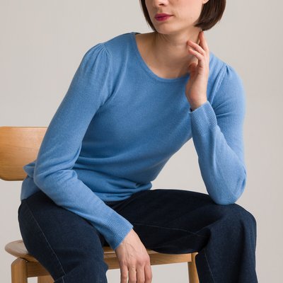 Pull col rond en fine maille ANNE WEYBURN