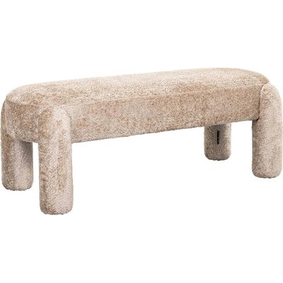 Banc design Holly mouton naturel RECOLLECTION
