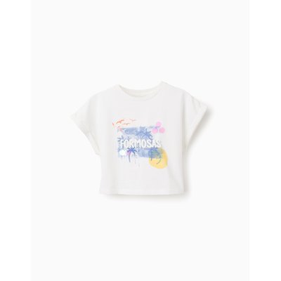 T-shirt Court en Coton ZIPPY