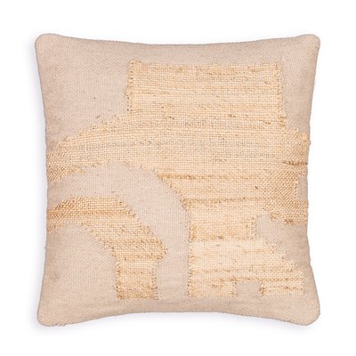 Federa per cuscino 50 x 50 cm iuta/lana, Arabica LA REDOUTE INTERIEURS