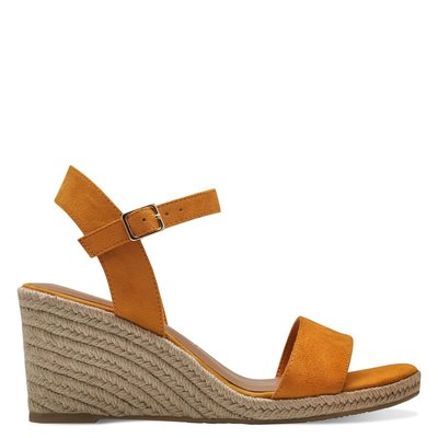 Sandales compensees moutarde La Redoute