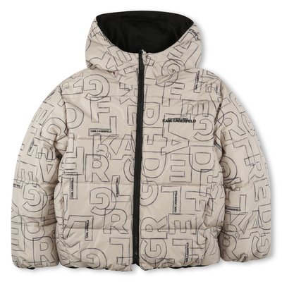 Doudoune réversible à capuche KARL LAGERFELD KIDS