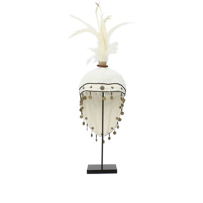 Coiffe traditionnelle en plumes et perles NOW'S HOME