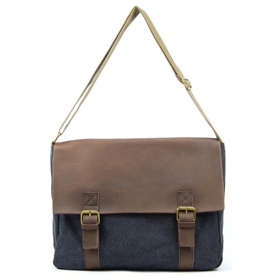 Sacoche cuir et toile CANCUN OH MY BAG