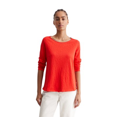 DfC Longsleeve regular en jersey slub de poids moyen MARC O’POLO DENIM