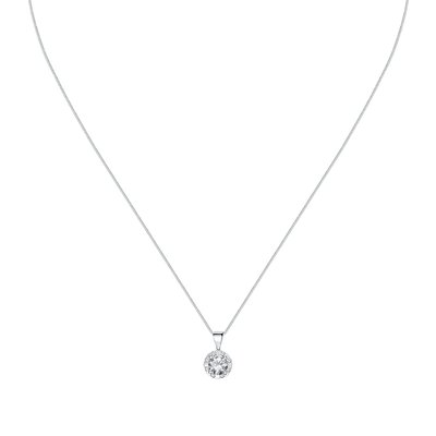 Collier en argent 925 et oxyde de zirconium CLEOR