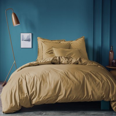 Housse De Couette Unie, Coton Lavé MATT ET ROSE