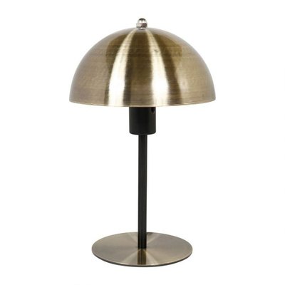 Lampe Métal Champignon Doré DECORATIE