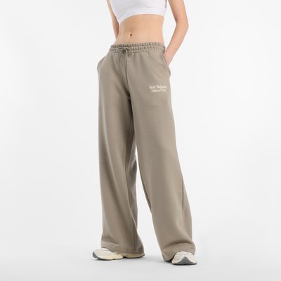 Wide Leg Jogger Pantalon Jogging en molleton. NEW BALANCE