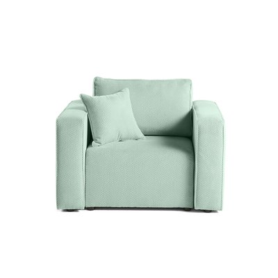Fauteuil en Velours texturé - TOPAZE LISA DESIGN