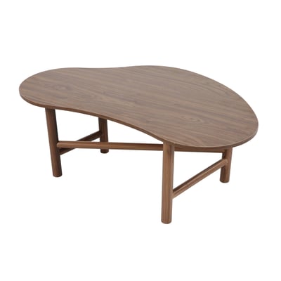 Table basse en MDF décor mélaminé, SPENCER OVIALA