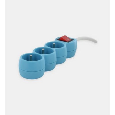 Bloc Multiprises 3 X 16 A - Bleu CHACON