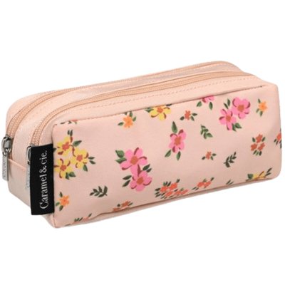 Trousse scolaire double CARAMEL ET CIE