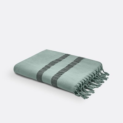 Antalya 100% Organic Cotton Terry Fouta Hand Towel LA REDOUTE INTERIEURS