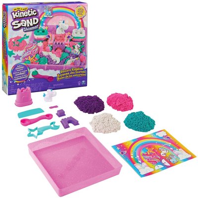 Sable cinétique Set de jeu Licorne arc-en-ciel SPIN MASTER