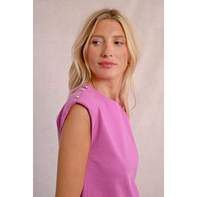 T-shirt à larges épaulettes MOLLY BRACKEN