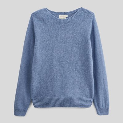 Pull col bateau contenant de l'alpaga MONOPRIX