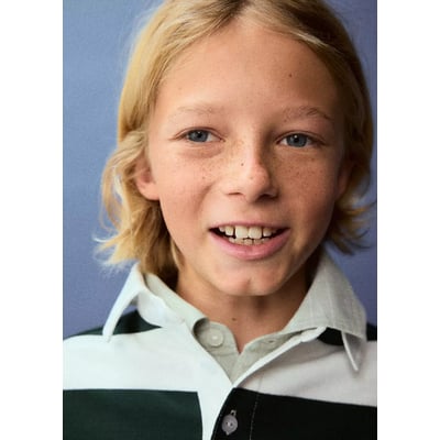 Sweat polo rayures oversize MANGO KIDS